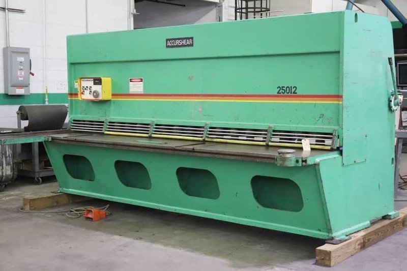 1989 Accurshear 825012 Hydraulic Shear (#5736)