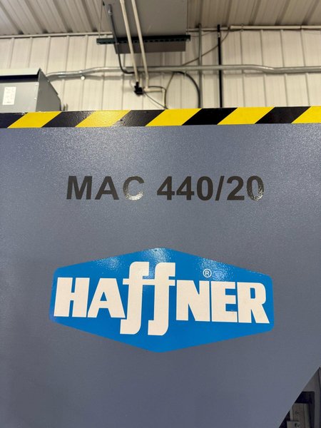 1 - PREOWNED 2021 HAFFNER MAC- 440/20 ALUMINUM PROFILE PROCESSING CENTER