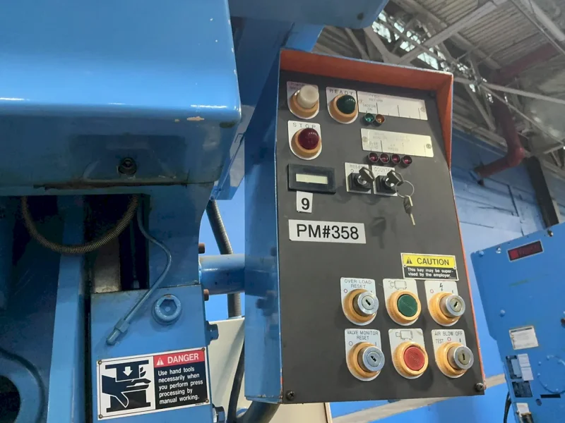 AMADA 45 METRIC TON GAP FRAME PRESS  -  TP-45