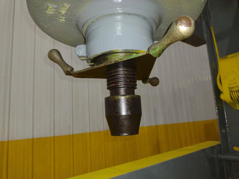 75 TON DAKE MODEL #75H HAND OPERATED HYDRAULIC H-FRAME SHOP PRESS: STOCK #23356