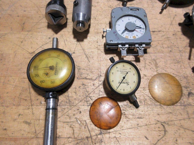 Dial Travel Indicators, Federal, Geneva, Hardinge, Assorted- Auction Item