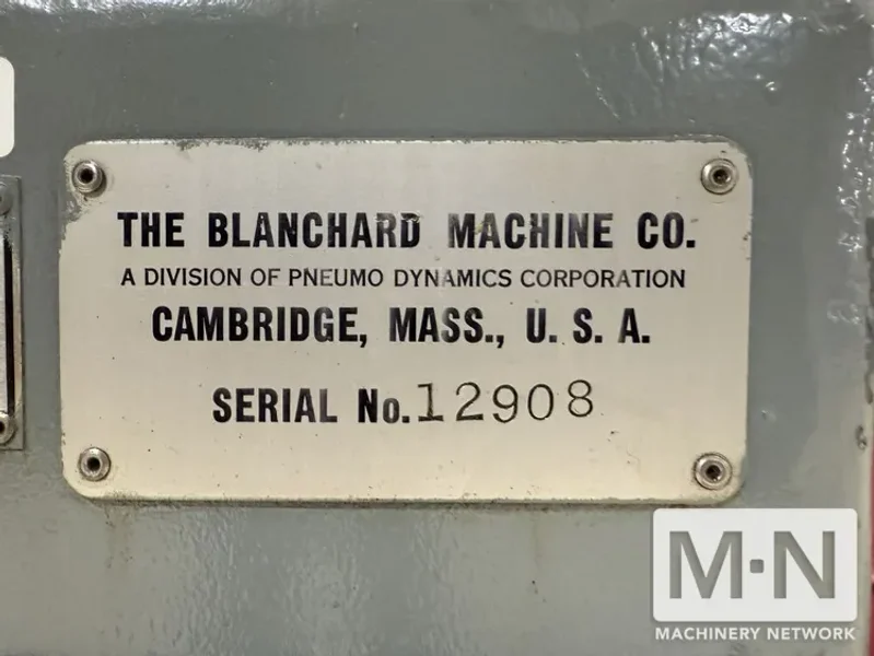 42&quot; Blanchard 22-42 Rotary Surface Grinder