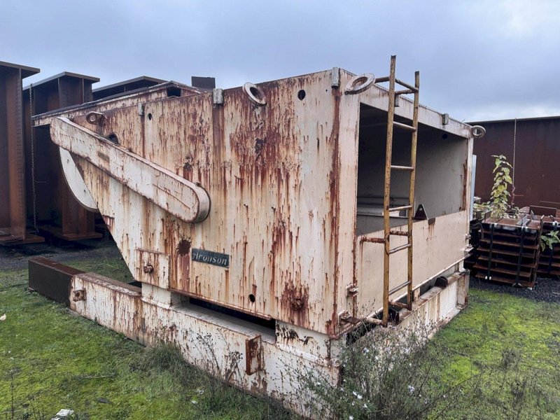 120,000 LBS (60 TON) ARONSON MODEL #AB1200 POWERED WELDING POSITIONER. STOCK # 1218325