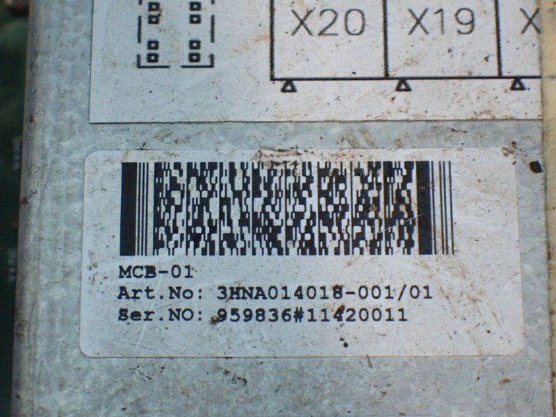 ABB MCB-01 MANIPULATOR CONTROL BOARD  -  3HNA014018-001/01