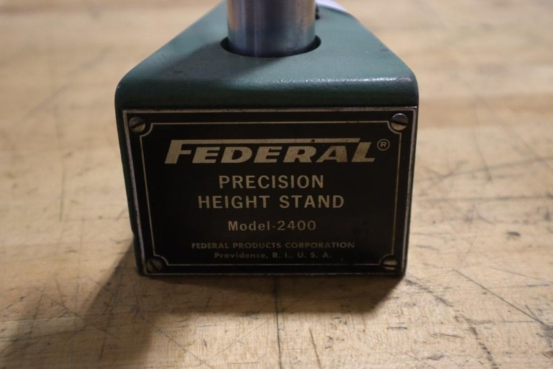 Federal Model 2400 Precision Height Stand- Auction Item