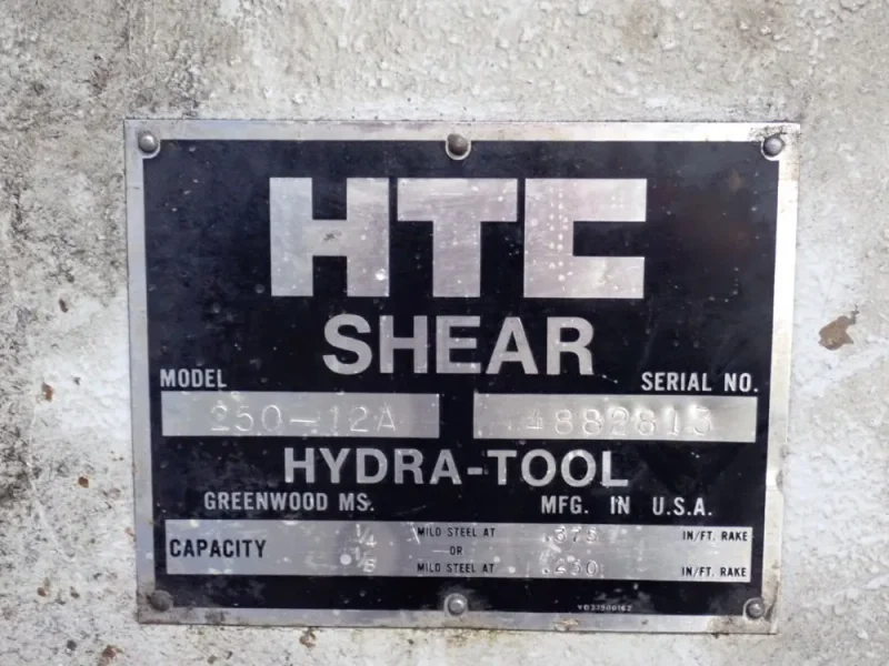 HTC / HYDRA-TOOL 146" OPENING SHEAR  -  250-12A
