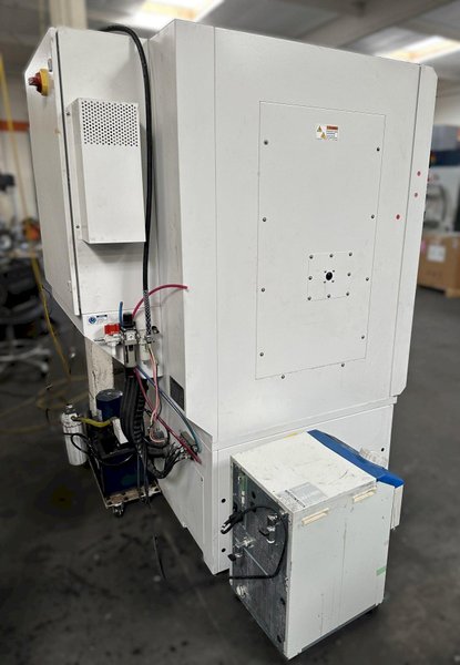 GF Microlution MR4 Precision Micro Lathe 2018 Fanuc Oi-TF Modular Design, Gang-Style Tooling, Multiple Axes of Motion, Valuable Y-axis, Camara System, Capable of Achieving Positional Accuracy of +/- 1 µm, with Spindle Speeds up to 15,000 rpm and Tooling Speeds up to 30,000 rpm