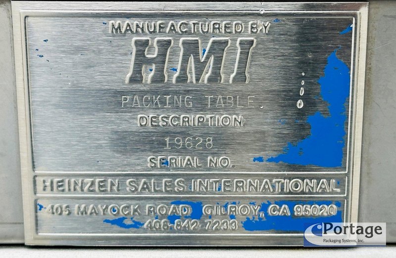 Heinzen Manufacturing  |  2720 Manual Produce Packing Table w/ Dual Scales