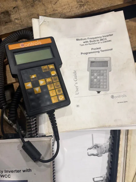 Dual ARO 100 KVA portable adaptive welding inverter spot welders with control unit and chiller