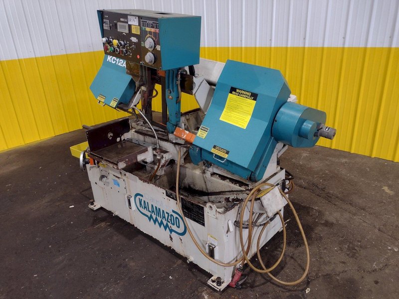 12" x 12" KALAMAZOO MODEL #KC12AX AUTOMATIC HORIZONTAL BANDSAW: STOCK #18790