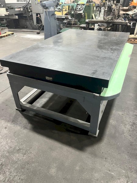 USED BISON 8&#039; X 5&#039; X 10&quot; GRANITE SURACE PLACE ON STAND, Stock# 11151