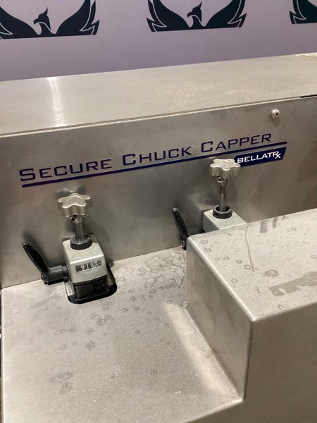 BELLATRX SCS SECURE CHUCK CAPPER APPLICATOR MACHINE USED