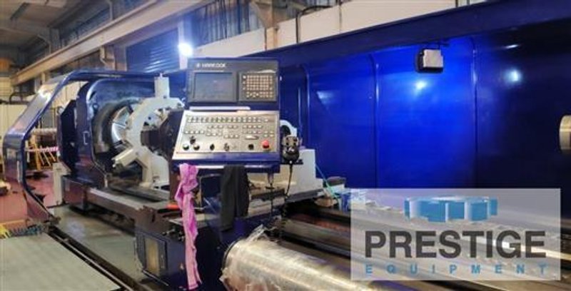 Hankook 51" x 196" Protec 13ND CNC Hollow Spindle Lathe