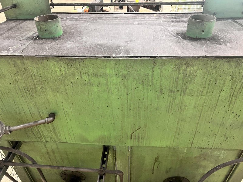 1998 DAYTON DUAL ZONE GAS POWERED PRE-HEAT DIE OVEN, WITH DIGITAL TEMP CONTROLLER: STOCK #20215