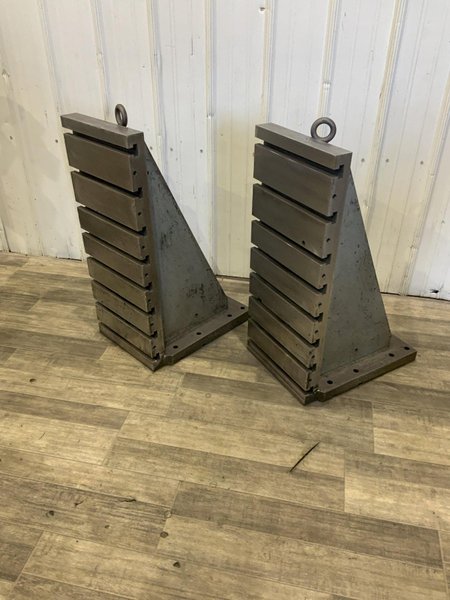 (2) ANGLE PLATES 34-1/8" X 14-1/4" X 20-2/4": STOCK #81169