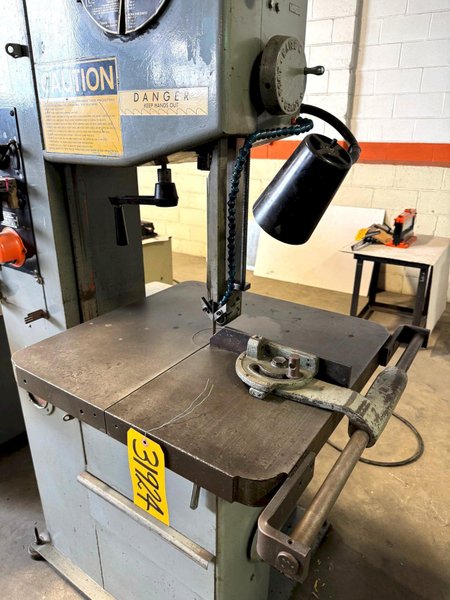 16" Doall Vertical Band Saw 1612-0, 12" Under Guide, 50-5200 FPM, 24" x 24" Tbl.