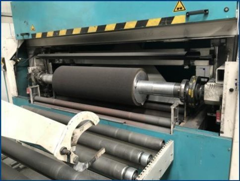 KBM SHEET TO SHEET GRINDING &amp; BRUSHING/SANITIZING LINE