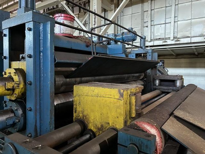 72" X .200" X 50,000 LBS VOSS CUT TO LENGTH LINE: STOCK #22300