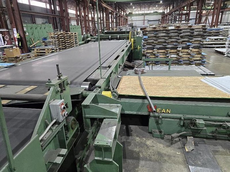 72” x .105” x 50,000# MCKAY/HERR VOSS CUT TO LENGTH LINE