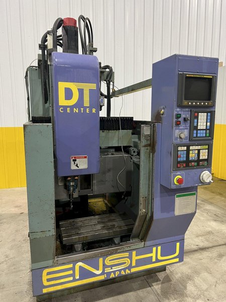 ENSHU MODEL DT-C VERTICAL CNC MACHINING CENTER: STOCK #20283