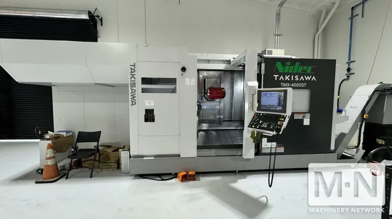 Takisawa TMX-4000ST CNC 5-Axis Lathe - LIKE NEW