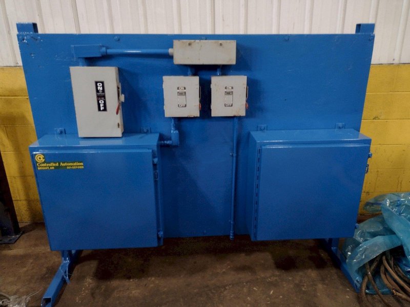 6&quot; x 6&quot; ANGLE - CONTROLLED AUTOMATION FABRILINE AUTOMATIC PUNCH AND SHEAR ANGLE LINE: STOCK #16465