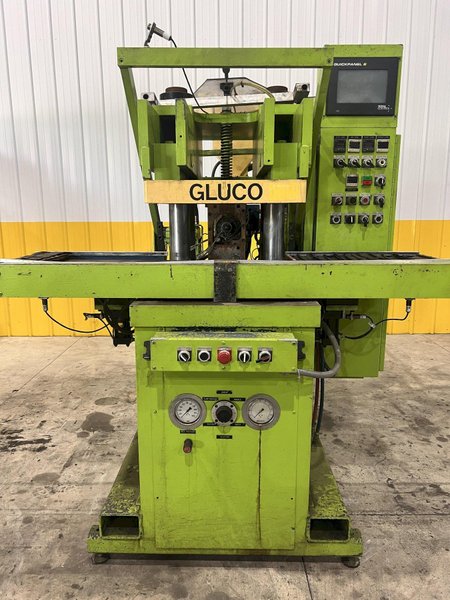 40 TON GLUCO MODEL #HVS40 HORIZONTAL INJECTION MOLDING MACHINE: STOCK #20108