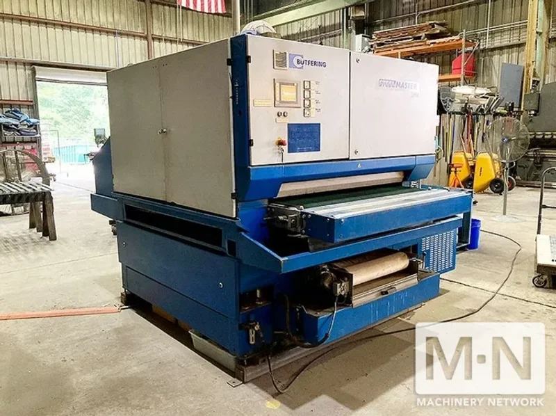 53&quot; BUTFERING STEELMASTER SPW 413 RTTB 4 HEAD WET SANDING MACHINE