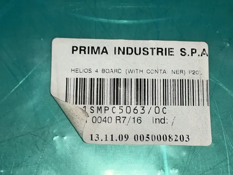 PRIMA ELECTRONICS INDUSTRIAL CONTROL PCB  -  1SMPCA5063/2