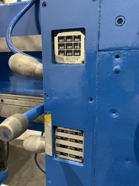 5' X 11" GIDDINGS &amp; LEWIS CHIPMASTER RADIAL ARM DRILL: STOCK #80789