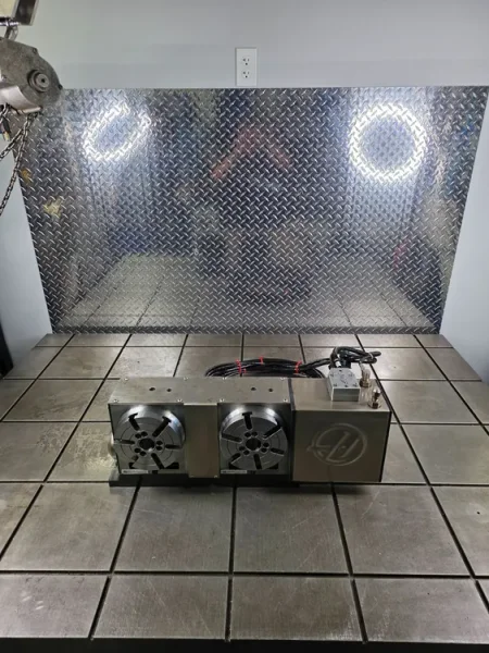 HAAS HRT160-2  6.3" Dual CNC Rotary Table Brushless USA #8138