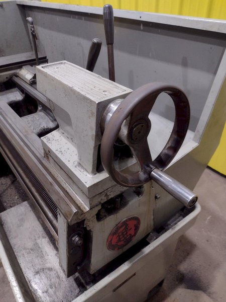 15&quot; X 50&quot; CLAUSING COLCHESTER MODEL #15 ENGINE LATHE, 2-3/16&quot; HOLE: STOCK #19155