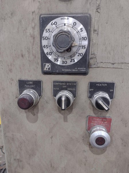 5 CUBIC FOOT ROTO FINISH MODEL #0405MS SPIRATRON VIBRATORY PART DEBURRING FINISHER: STOCK #20351