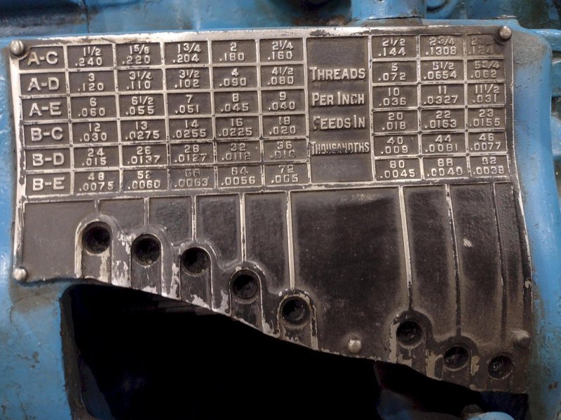 18" X 54" MONARCH MODEL #16W ENGINE LATHE: STOCK #22568