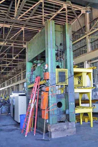 600 Ton Pacific Straight Side Hydraulic Press