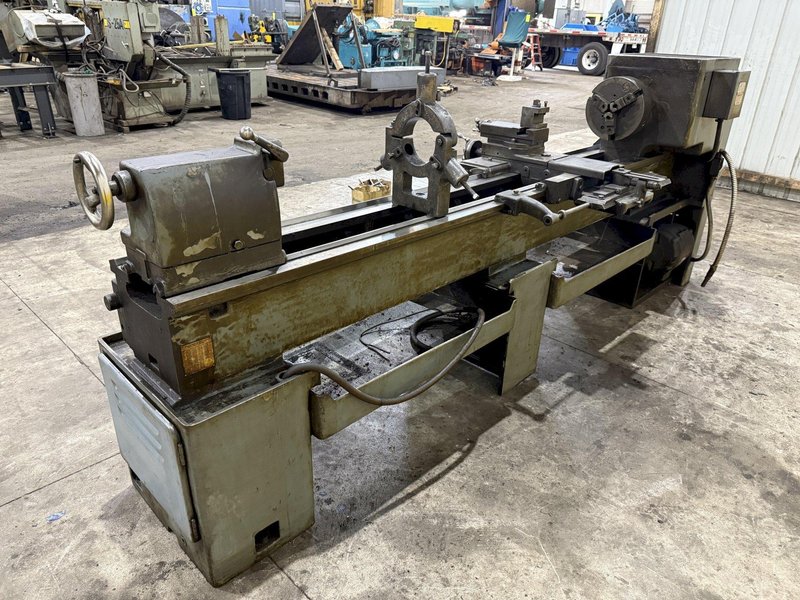 19&quot; X 80&quot; LEBLOND MODEL #6E REGAL ENGINE LATHE 1.75&quot; HOLE: YOBRO #23961