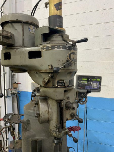 3 HP WELLS INDEX MODEL #847 VERTICAL MILL: STOCK #80357