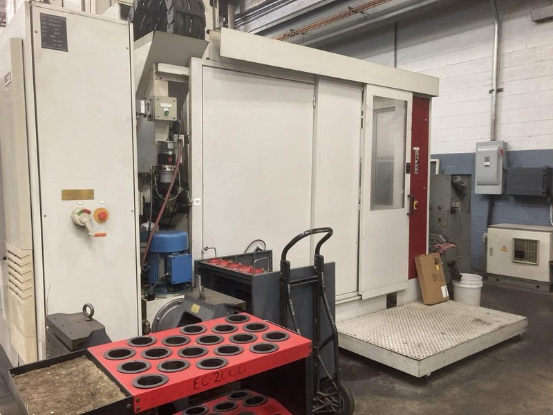 1250mm Heckert Model CWK 1250 P HMC, 1995 – Full 4th Axis, Thru-Spindle Coolant