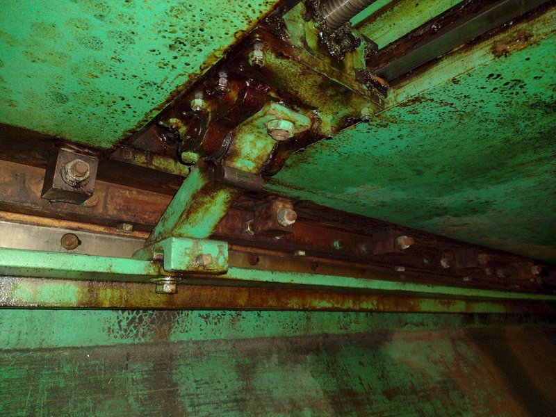 10&#039; X 1/4&quot; ACCURPRESS MODEL #825010 LP HYDRAULIC SHEAR: YOBRO #24451