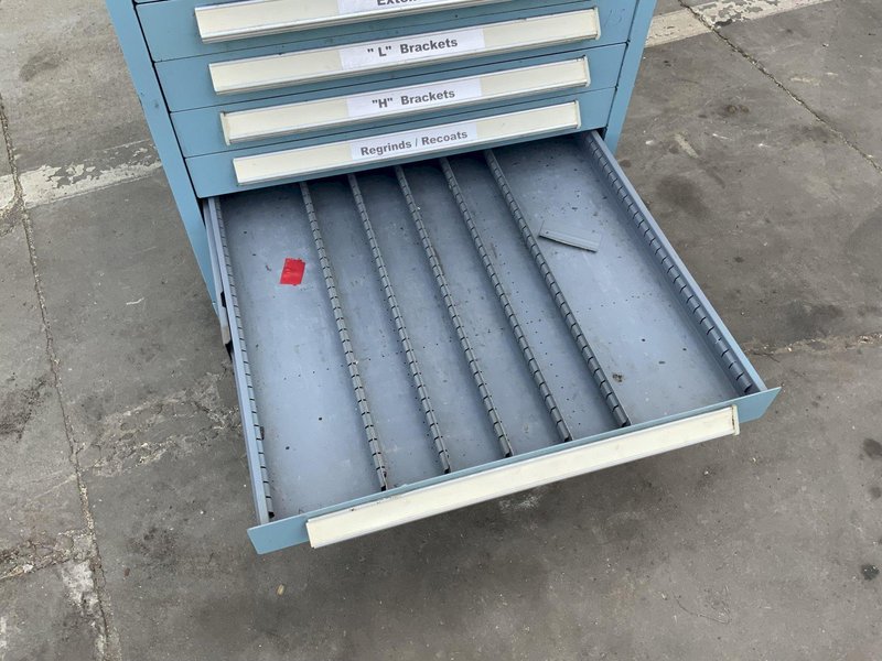 17 DRAWER STANLEY VIDMAR CABINET: STOCK #81360