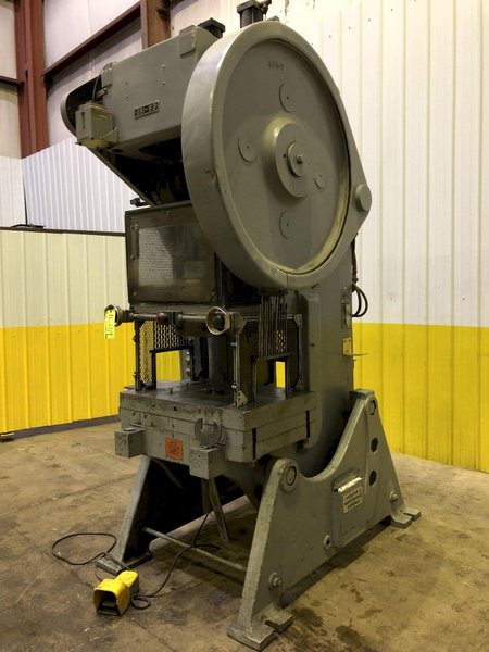 80 TON SOUTHBEND MODLE #OBI-90 BACKGEARED OBI PUNCH PRESS, 4" STROKE: STOCK 16281