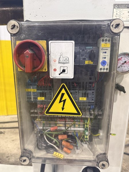 60" RAS MODEL 25.15 ROLL WELD SEAMER / PLANISHER MACHINE: YOBRO #24736