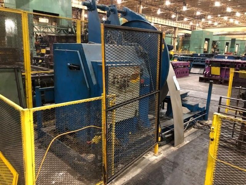 15,000 LB. AMERICAN STEEL LINE UNCOILER COIL CAR COMBO