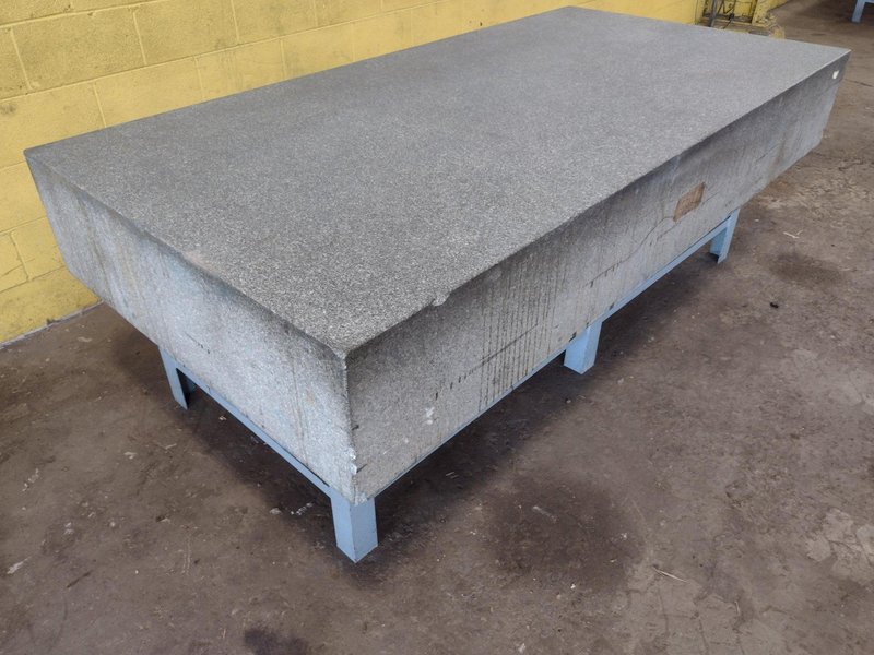 8&#039; X 4&#039; X 14&quot; CHALLENGE PRECISION LAYOUT INSPECTION GRANITE TABLE: STOCK #23789