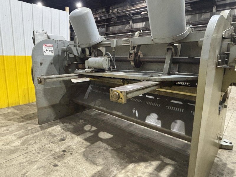 8' x 3/16" CINCINNATI MODEL #1408 MECHANICAL POWER SQUARING SHEAR: STOCK #22769