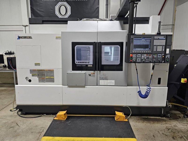 Okuma LB3000EX2-MYW 800 CNC Lathe, 2022 – Very Low Hours