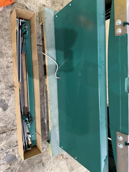 52" X 16 GAUGE NATIONAL MODEL #52-H HYDRAULIC POWER SHEAR, NEW ON SKID: YOBRO #24673