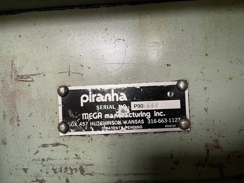 PIRANHA P-90  90 Ton Hydraulic Ironworker 1994’ USA 7118
