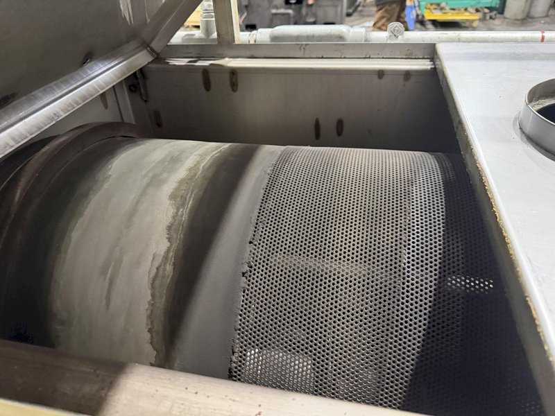 2018 JENFAB STAINLESS MODEL #LJ 19" ROTARY DRUM WASH / RINSE / DRAY PARTS WASHER SYSTEM: YOBRO #24681