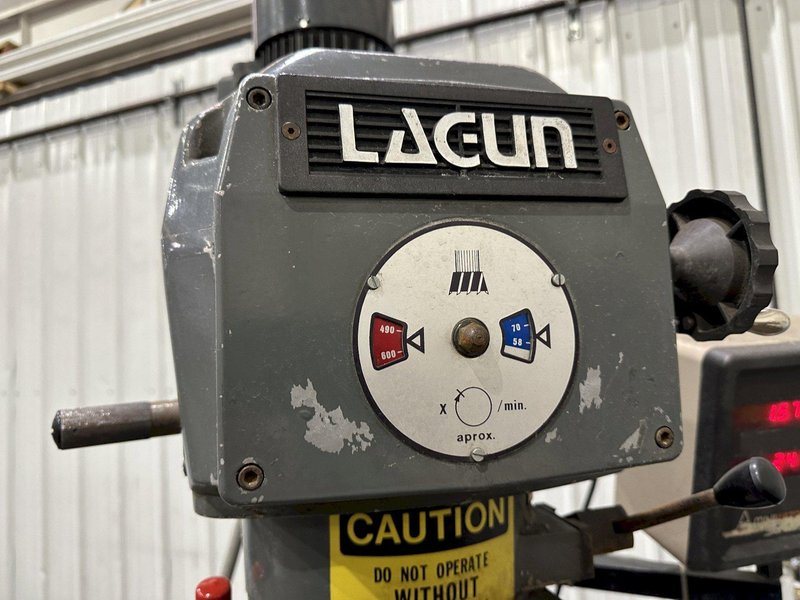 2 HP LAGUN RAM TYPE VERTICAL MILL: STOCK #77614